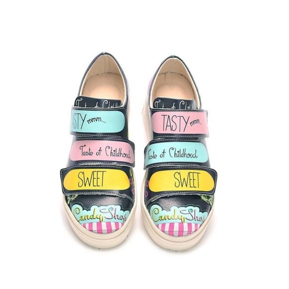 Goby Shoes - Candy Shop Slip on Sneakers - Picture 1 of 5